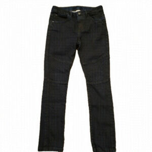 Zara Boys Moto Slim Fit Jeans, like New, Big Kids Size 11/12 Adjustable. blue